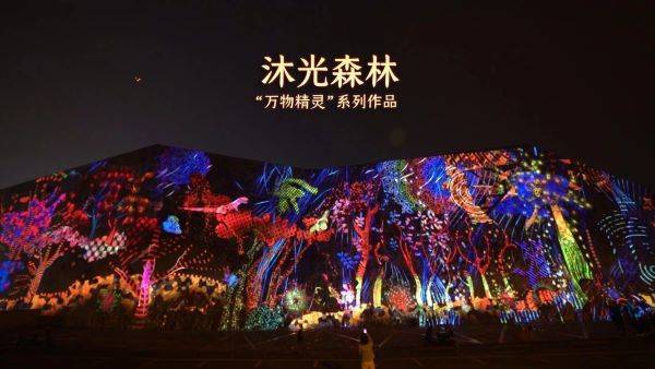 四川美術學院80周年校慶燈光秀